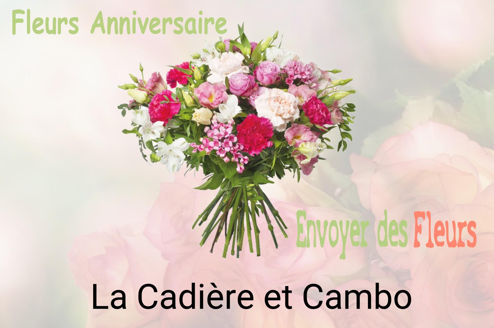Bouquet de fleurs d’anniversaire livré à La Cadière-et-Cambo