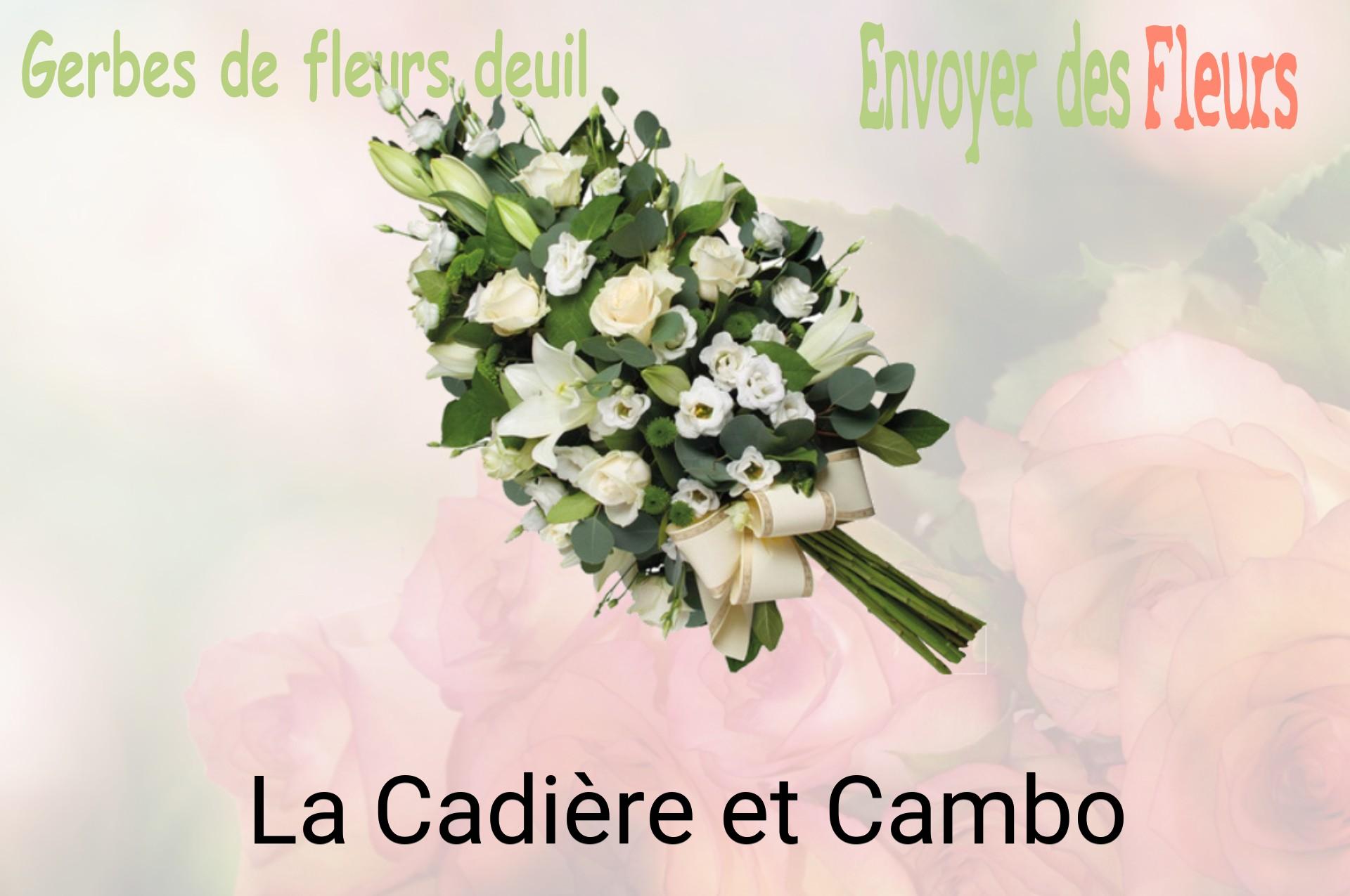 Gerbe de fleurs de deuil livrée à La Cadière-et-Cambo